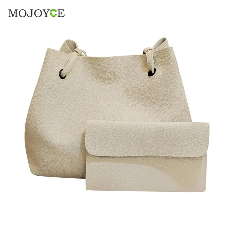 2Pcs Fasion Women Leather Handbags Shoulder Women Bag Satchel Tote Bags Handbags Women Famous Brands Sac A Main Bolsa Feminina 1