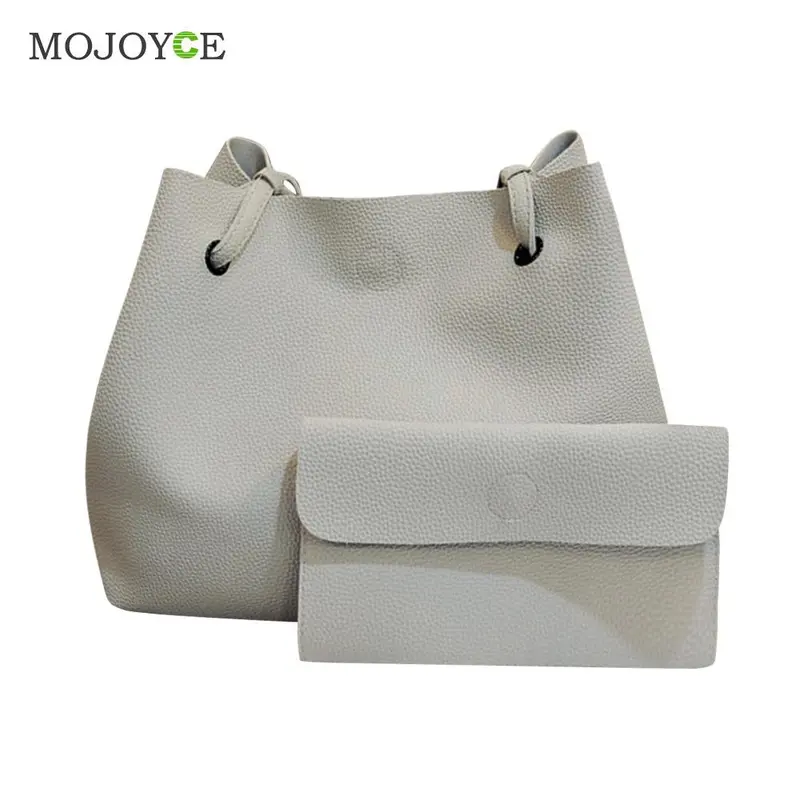 2Pcs Fasion Women Leather Handbags Shoulder Women Bag Satchel Tote Bags Handbags Women Famous Brands Sac A Main Bolsa Feminina 2
