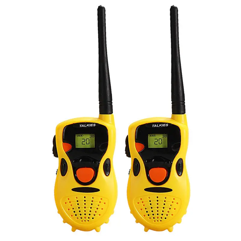 2Pcs Intercom Electronic Walkie Talkies Toy Cartoon Toy Interphone Clectronic Came For Children 1