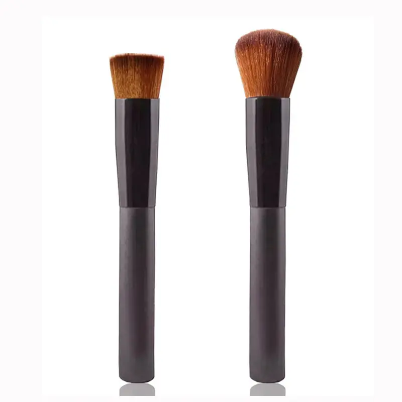 2Pcs Professional Makeup Brushes Face Powder Blush Brush Powder Foundation Eyeshadow Eyebrow Gujhui Make Up Brushes Cosmetics 1