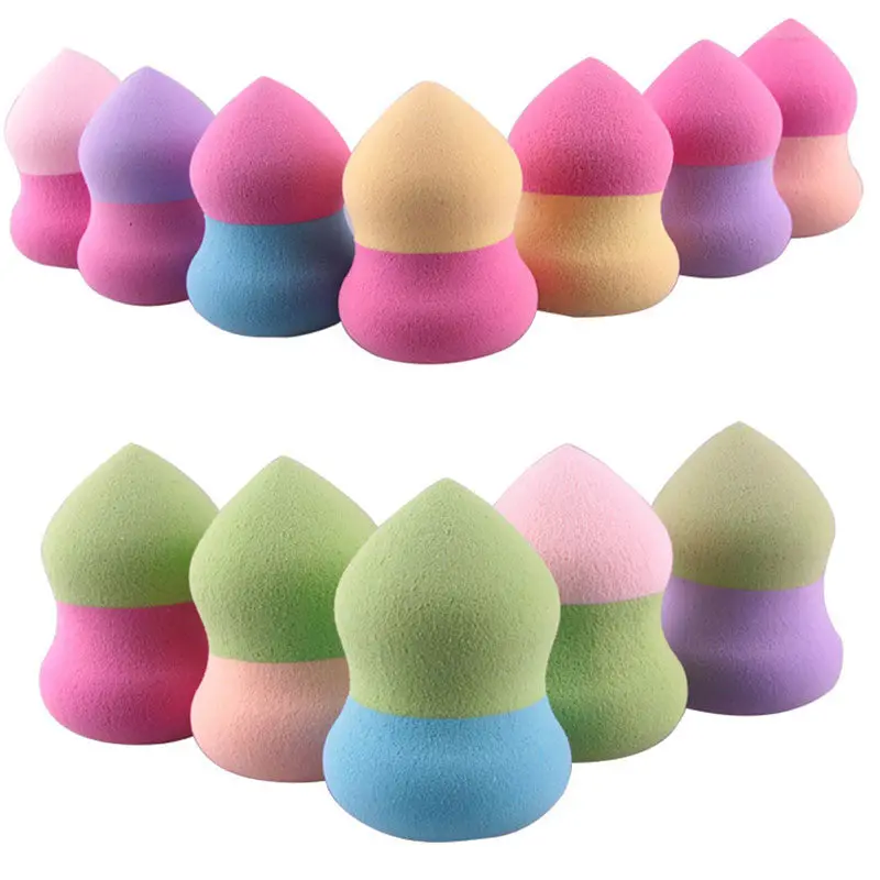 2Pcs Women's Makeup Sponge Foundation Cosmetic Powder Puff Smooth Make Up Tools Accessories 1