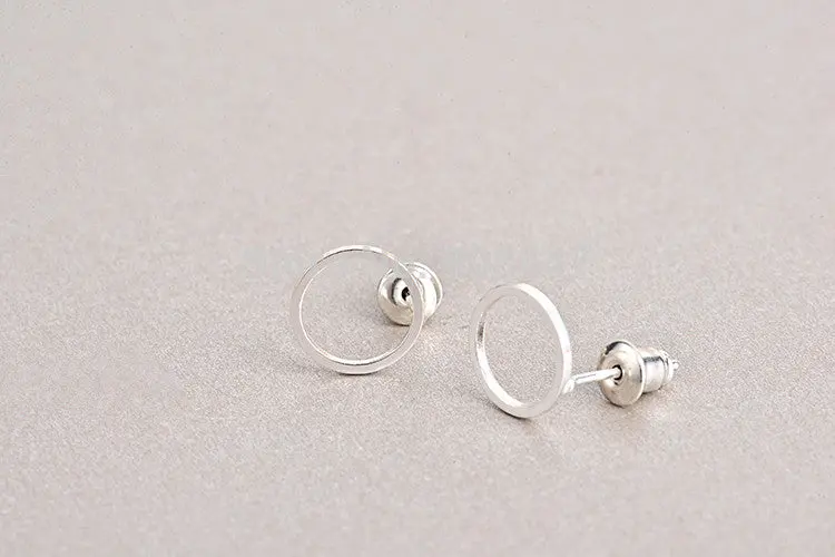 30 Pairs-S063 Earrings Jewelry Round Earrings,Circle Earstuds Girl Gifts 2