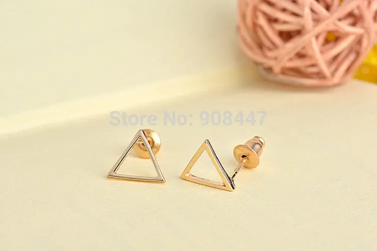 30 Pcs-S062 Jewelry Triangle Earrings - 2