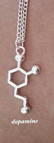 30 Piece-N139 Chemical Symbol Dopamine Serotonin And Acetylcholine Necklaces 5