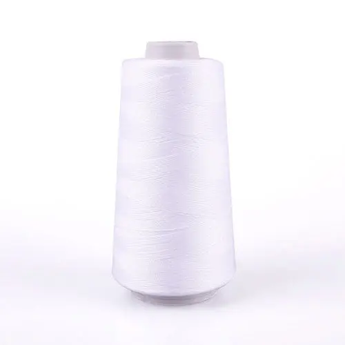 3000M Yards Overlocking Sewing Machine White And Black Industrial Polyester Thread Metre Cones Sewing Threads 1