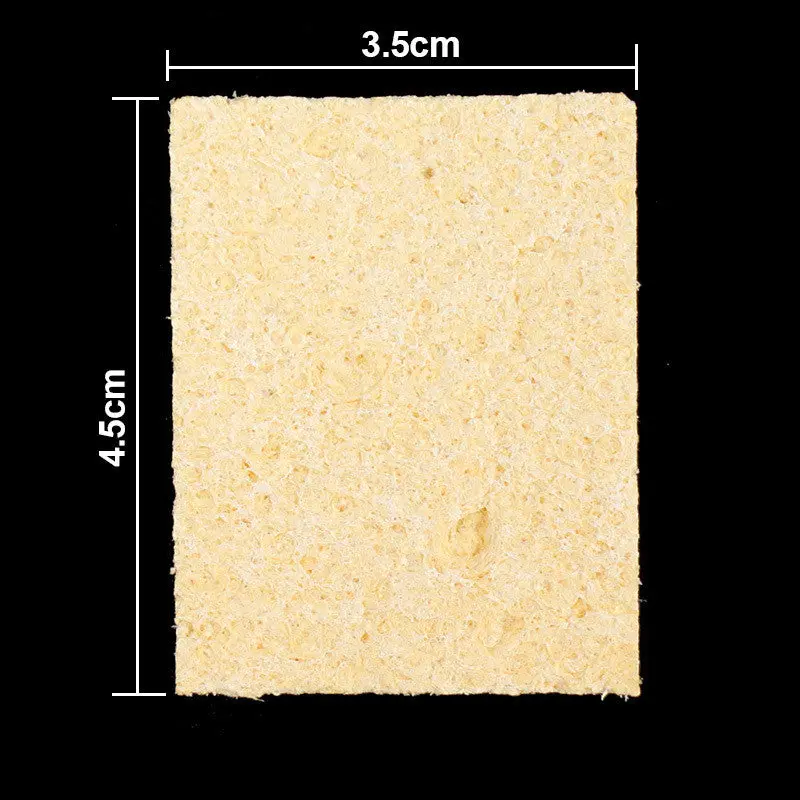 30Pcs Soldering Iron Replacement Sponges Solder Iron Tip Welding Clean Pads 68198 1