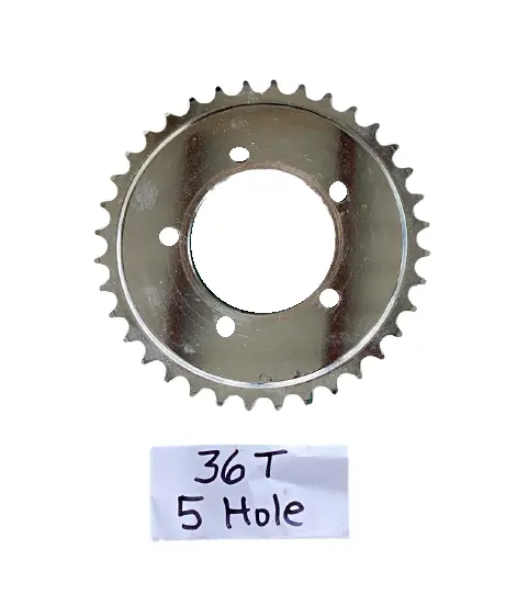 36T Sprocket For Hd Axle Wheel 5 Hole Freewheel Hub. 1