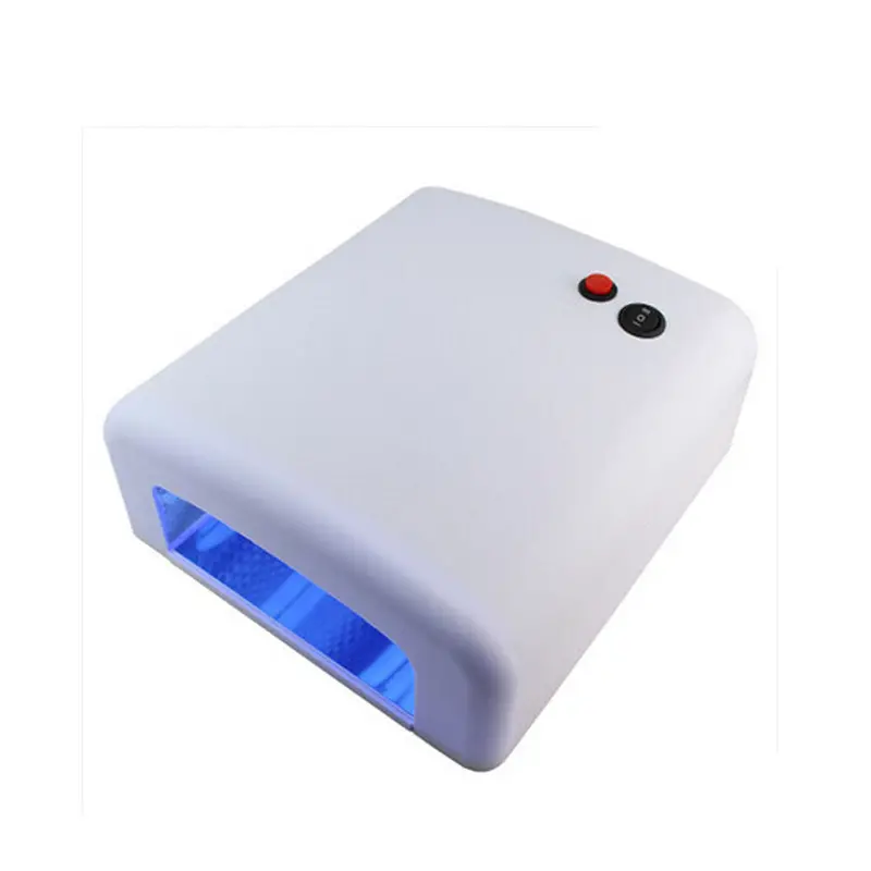 36W Nail Art Led Uv Gel Curing Lamp Dryer Timer Polish Kit Tool 1