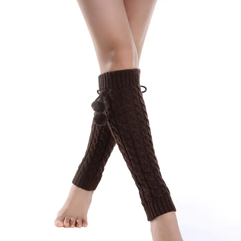 3Colors Leg Warmers Women's Knee Socks Boot Cuffs Gaiters Calentadores Piernas Polainas Beenwarmers Feida 1
