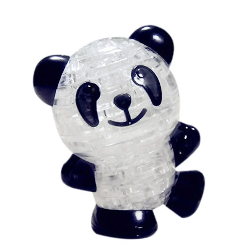 3D Crystal Puzzle Jigsaw Model Gift Pa Intellectual Diy Toys Puzzles For Children Baby Education Toys 1