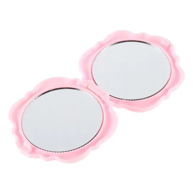 3D Cute Rose Shape Compact Cosmetic Mirror Beautiful Est 1