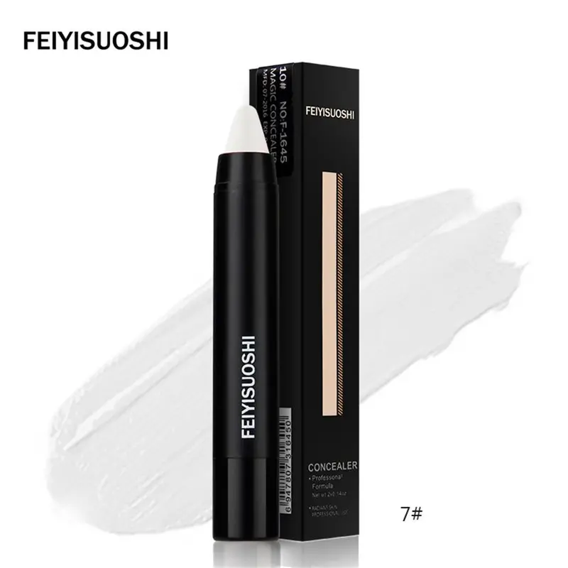 3D Makeup Double Face Concealer Cream Stick Dark Color Long Lasting Contouring Foundation Pen 12 Colors 7