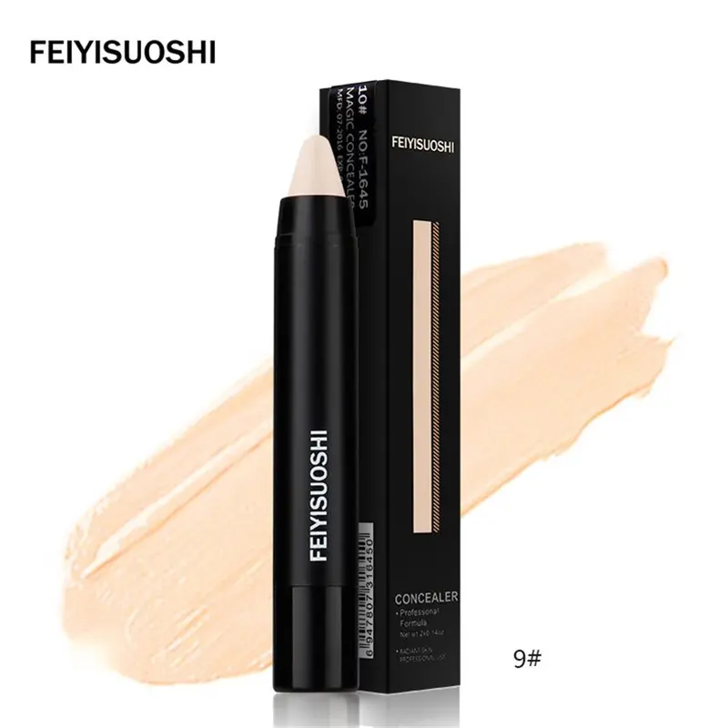 3D Makeup Double Face Concealer Cream Stick Dark Color Long Lasting Contouring Foundation Pen 12 Colors 9