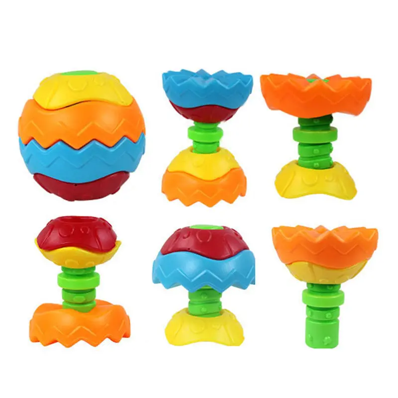 3D Puzzle Balls Toy Funny Baby Kids Colorful Grasping Ball Assembly Early Educational Toys 1