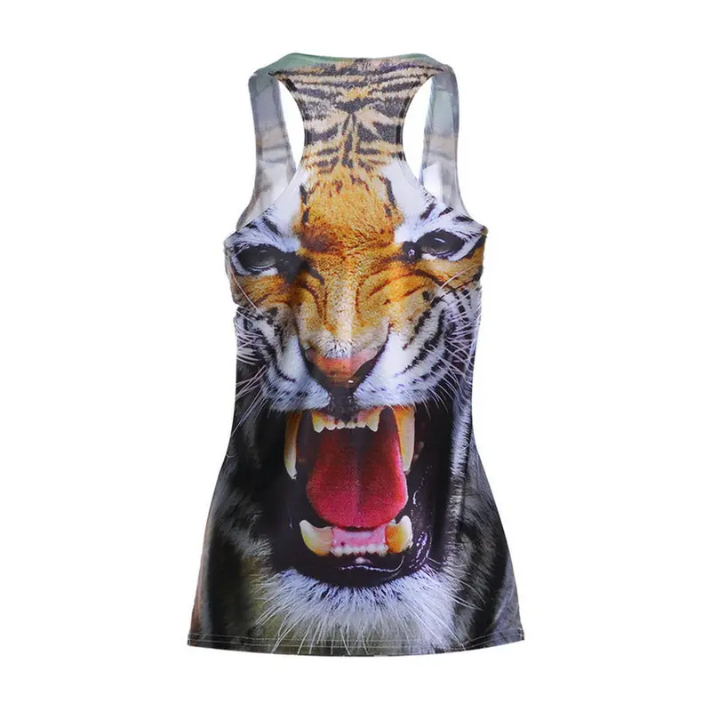 3D Vests,Multi-Color Gothic Punk Clubwear T-Shirt Print Tank Top Vest Blouse,Sexy Tops 5
