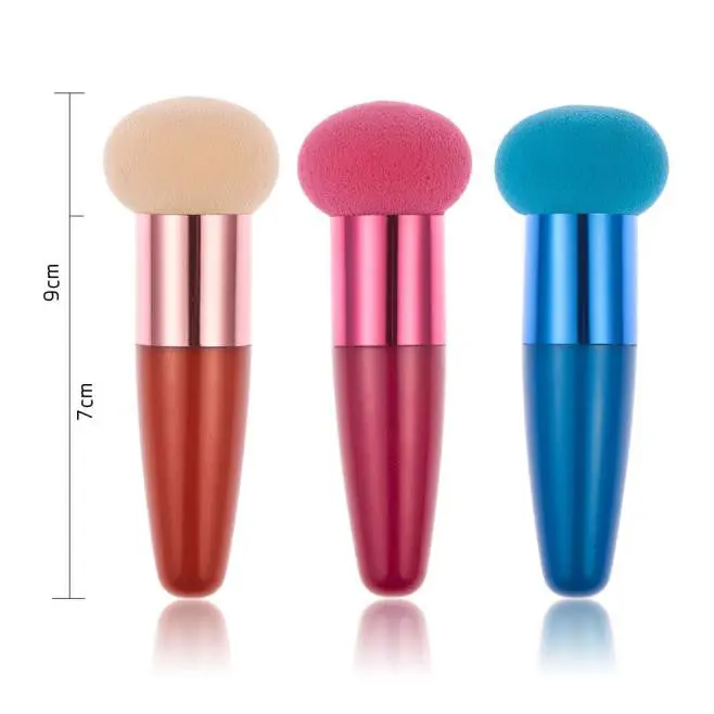 3Pcs Professional Makeup Brushes Liquid Cream Sponge Powder Foundation Concealer Brush Cosmetics Lollipop Makeup Brushes Tools 5