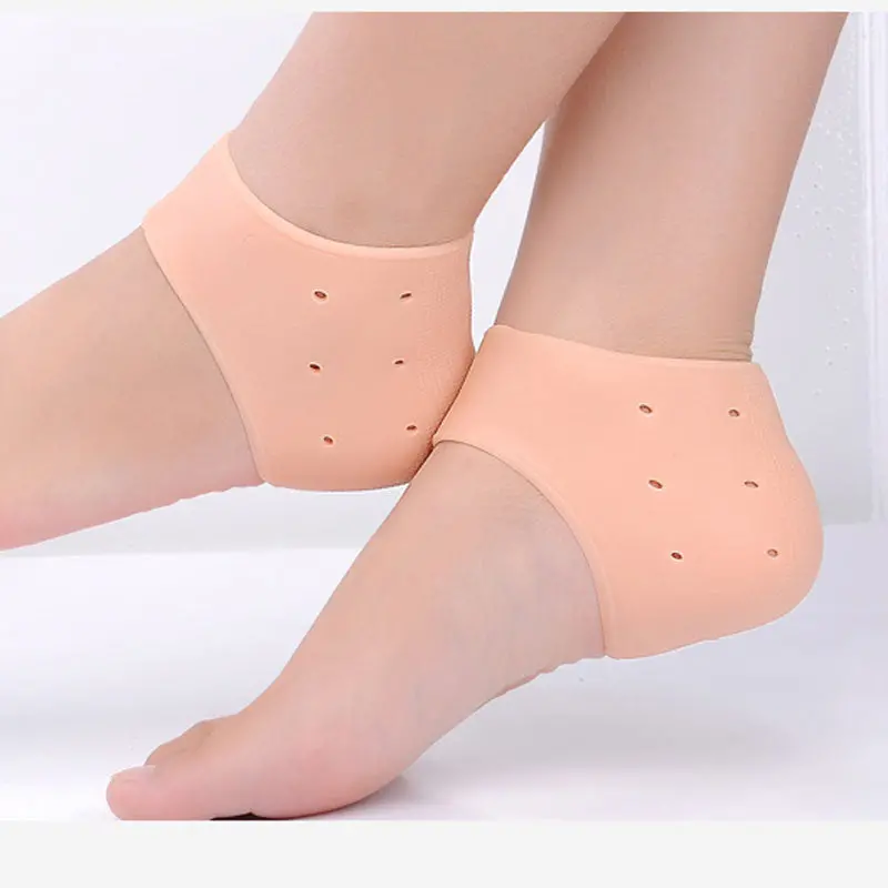 3Psir Silicone Moisturizing Gel Heel Socks Like Cracked Foot Skin Care Protector Wholsales 1