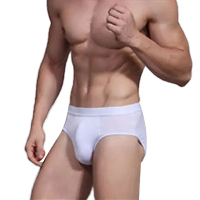 3Xl Men's Sexy Bamboo Fiber Underwear Shorts Men Underpants Soft Briefs 5