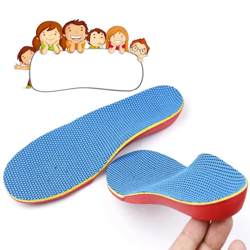 4-6 Y Kid Ortic Ortics Orthopedic Insoles Foot Care Flat Foot Arch Support Shoe Insoles Pads Flatfeet Pain Relief 1