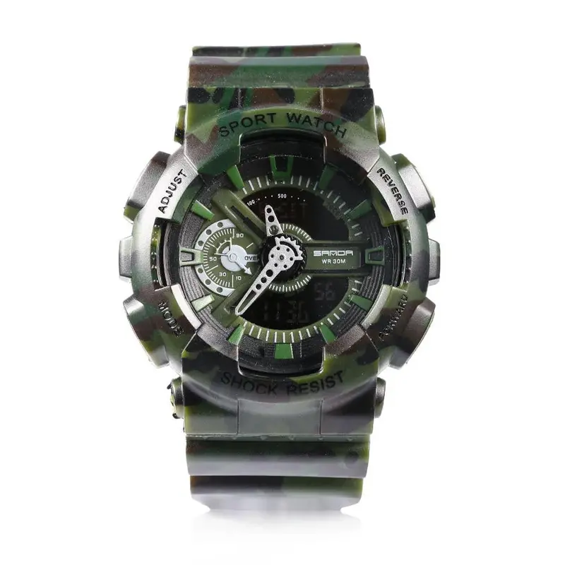 4 Colorcasual Luxury Military Sports Watchwristwatches Relogio Masculino Reloj Mujer 1