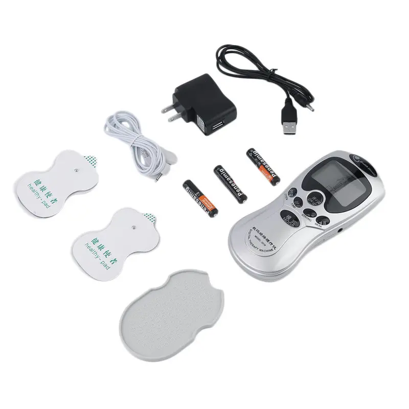 4 Electrode Health Care Tens Acupuncture Electric Therapy Massageador Machine Pulse Body Slimmming Sculptor Massager Apparatus 1