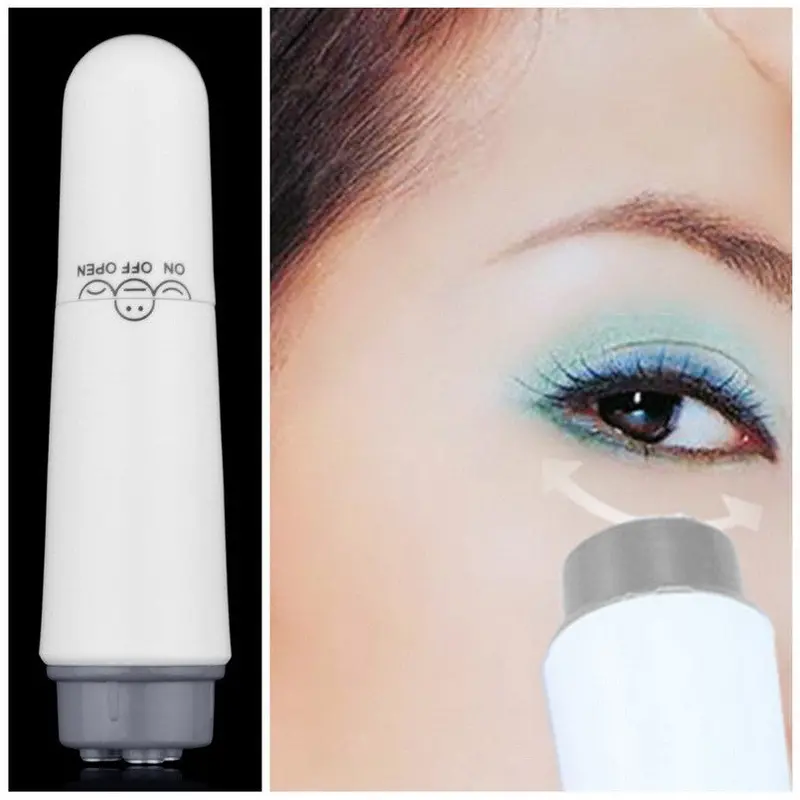 4 Head Health Care Mini Massage Device Pen Type Electric Eye Massager Facials Great Vibration Thin Face Massage Stick 1