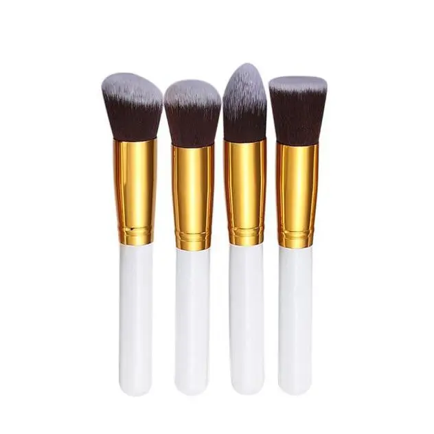 4 Pcs Synthetic Flat Makeup Brushes Professional Maange Powder Foundation Make Up Brushes Cosmetic Eyeshadow Hair Paint Brush 1