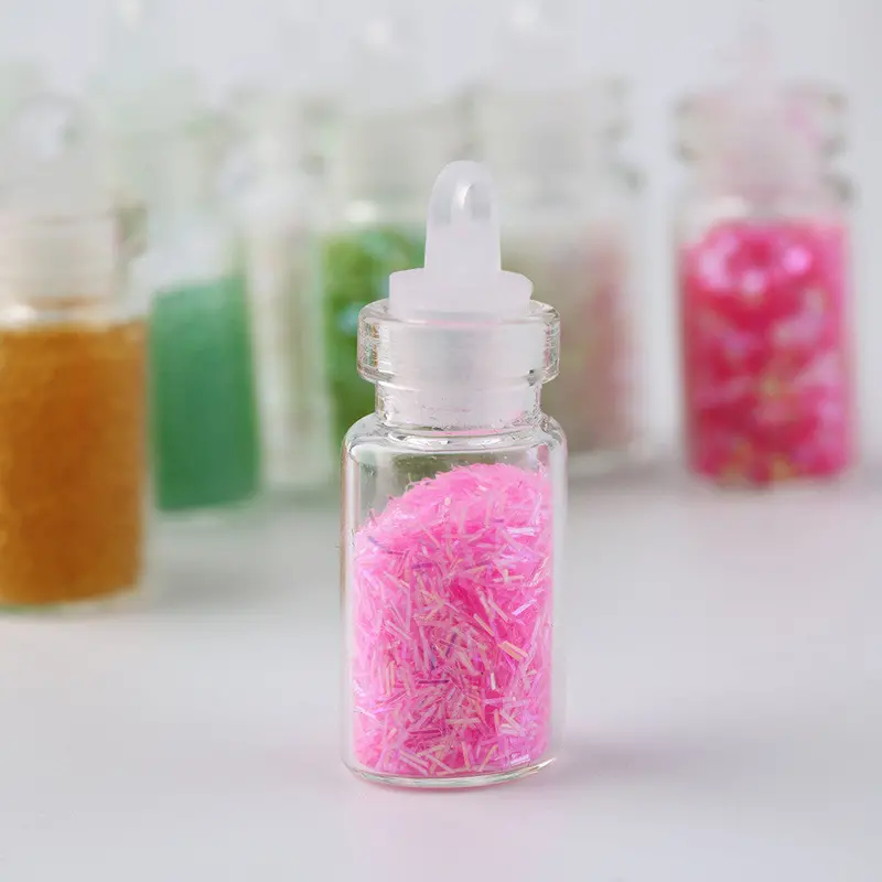 48 Bottles Nail Art Charms Kit Contain Random Nail Art Pearlsequinglitter Powderacrylicrhinestone And So On 2
