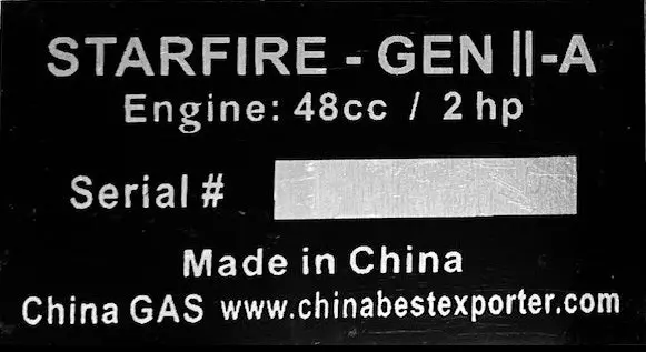 48Cc Engine Id Plate 1
