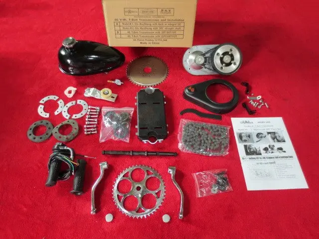 4G- 1A Transmission And Installation Kit For 49/53Cc Huashang Engine 1