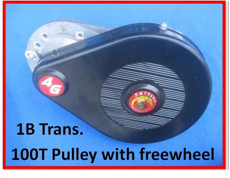 4G 1B Transmission Only:  Fits Huasheng 49 & 53Cc Cc Engines 1