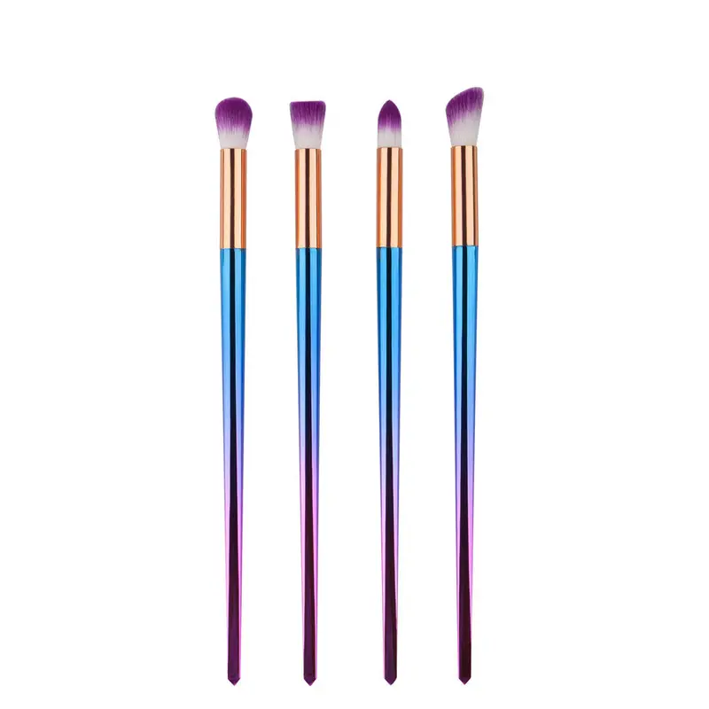 4Pcs Eyebrow Eyeliner Blush Professional Makeup Brushes Gujhui Pinceaux Maquillage Powder Foundation Make Up Brushes Tool 1