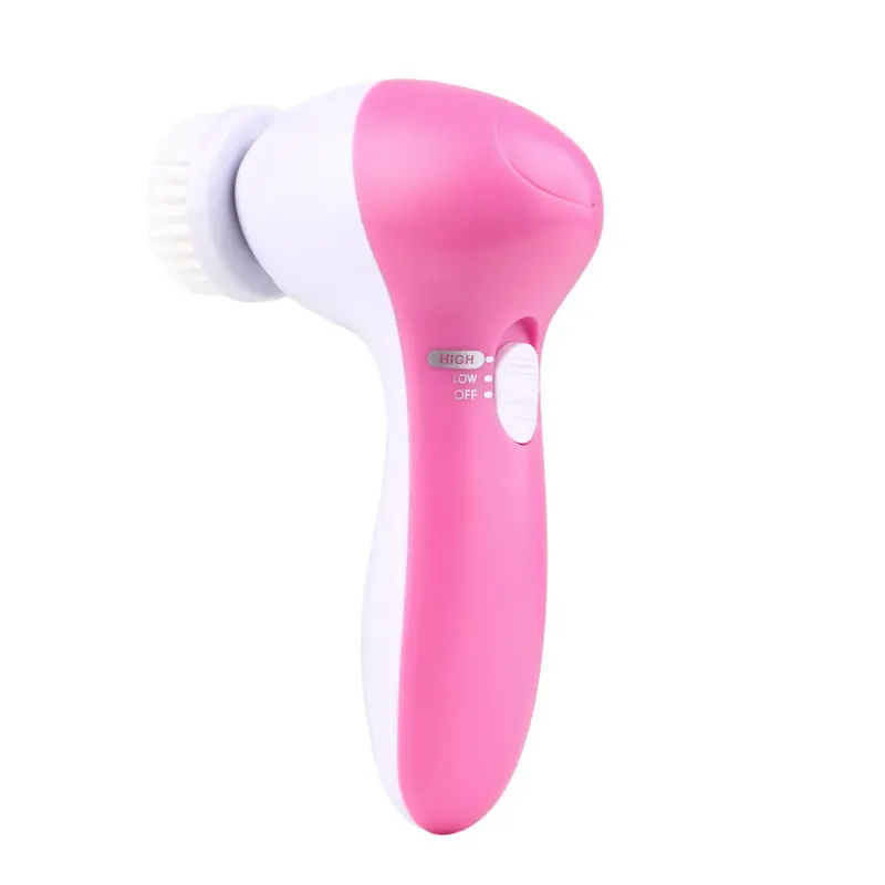 5-1 Multifunction Electric Face Facial Cleansing Brush Spa Skin Care Massager 1