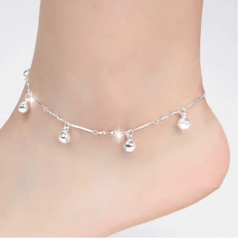 5 Bells Women Chain Ankle Luxury Women Bracelet Barefoot Beach Foot Jewelry Anklets Best Gift 1