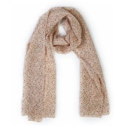 5 Colors Bandana Women Scarf Chiffon Shawls And Scarves Feida 1