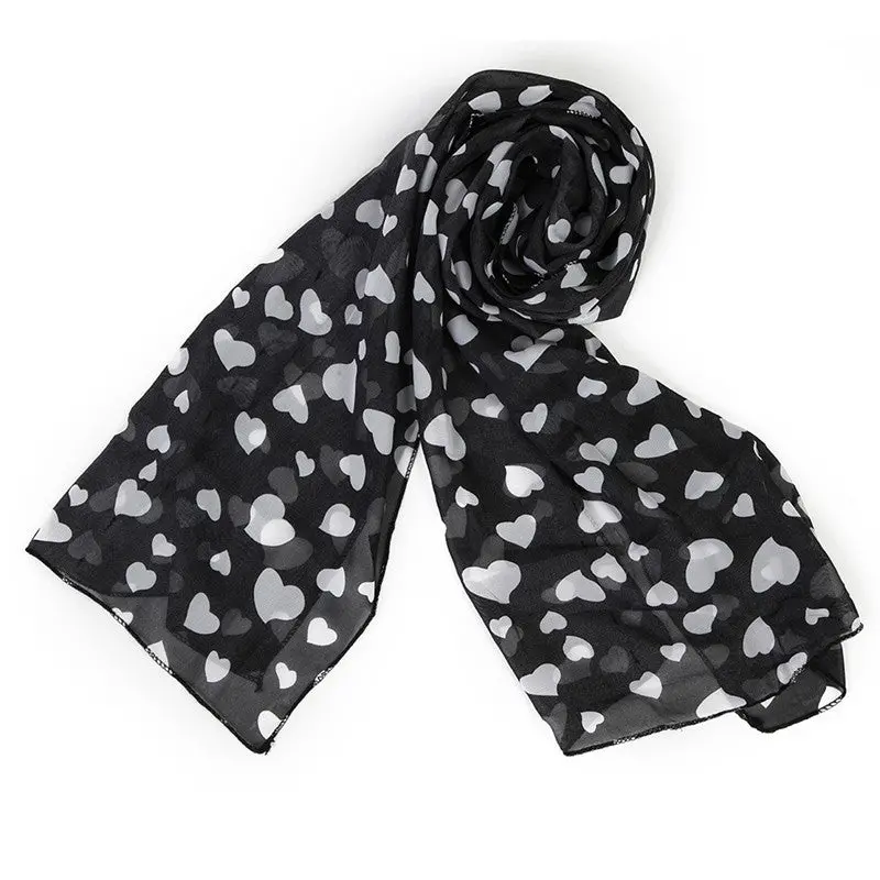 5 Colors Bandana Women Scarf Chiffon Shawls And Scarves Feida 2
