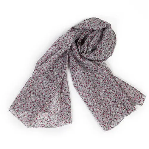 5 Colors Bandana Women Scarf Chiffon Shawls And Scarves Feida 4