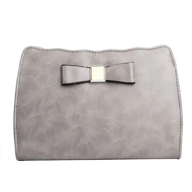 5 Colors Women Bowknot Leather Messenger Shoulder Bag Satchel Tote Hbag Feeshipping 4