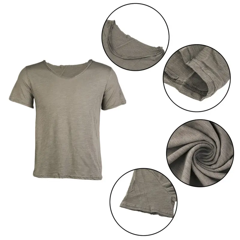 5 Colorsdesigned Cotton Material Exclusive Pretty Tops V-Neck Shorts Stunning Cut Border Blouse T-Shirt 9