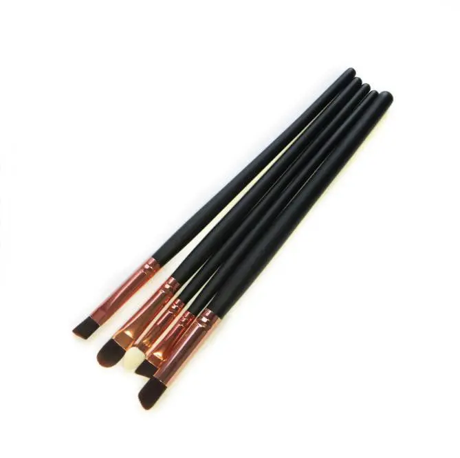 5 Pcs Makeup Brushes Lip Eyebrows Eyelashes Eyes Kits Cosmetics Tools Concealer Professional Powder Foundation Brush 2