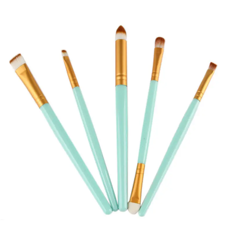 5 Pcs Professional Cosmetic Makeup Brushes Lip Eyebrows Eyelashes Eyes Kits Tools Concealer Professional Brushes 2