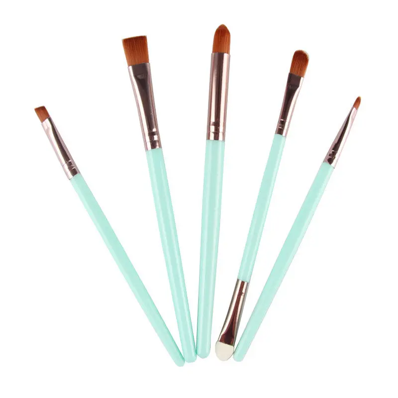 5 Pcs Professional Cosmetic Makeup Brushes Lip Eyebrows Eyelashes Eyes Kits Tools Concealer Professional Brushes 3