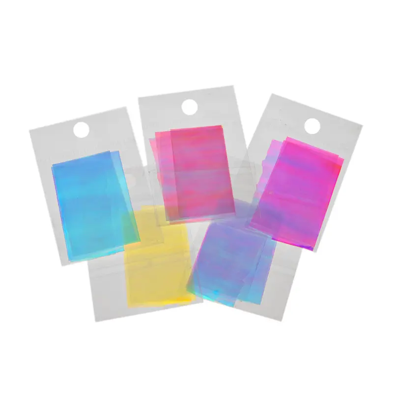5 Sheet 20*5Cm Mix Color Transfer Foil Nail Art Star Design Sticker Decal For Polish Care Diy Universe Nail Art 1