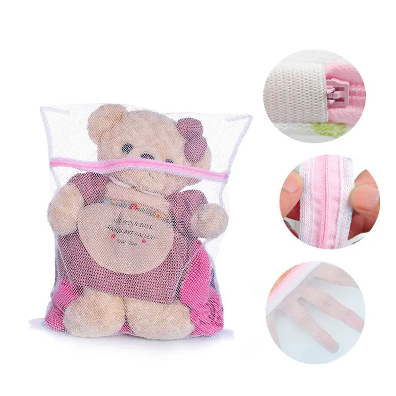5 X Clothes Wash Laundry Lingerie Mesh Net Wash Bag 50X40cm [4477|01|05] 1
