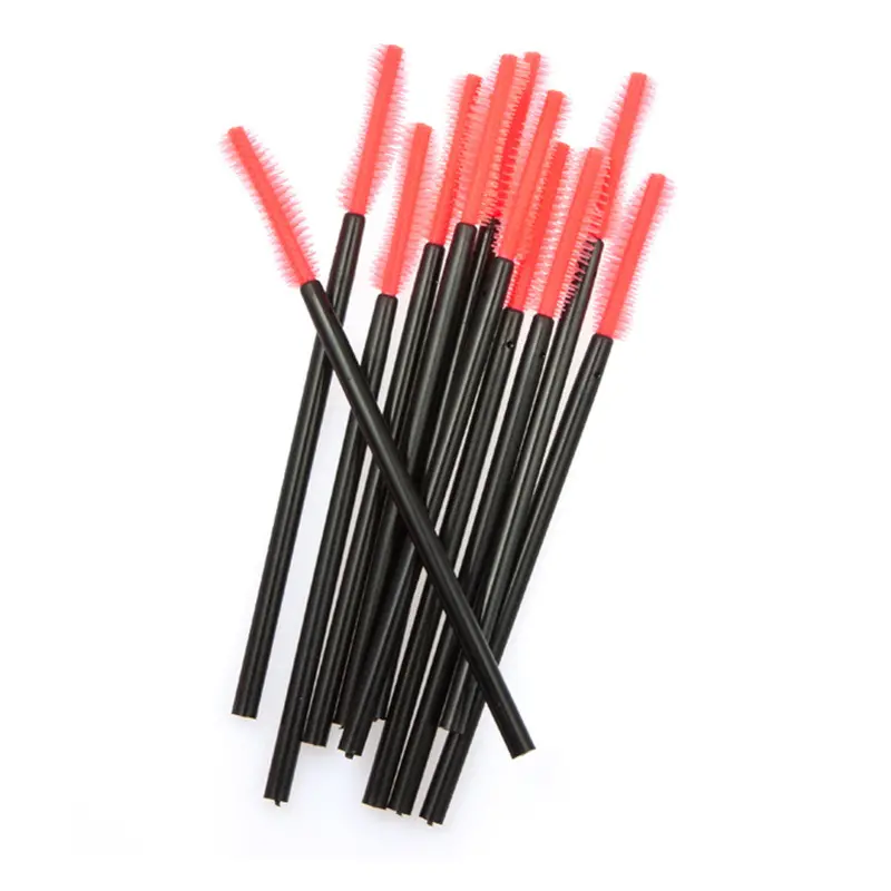 50 Pcs Disposable Eyelash Mini Brush Plastic Mascara Ws Makeup Women Makeup 1