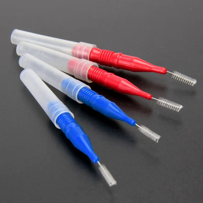 50Pcs Floss Sticks Tooth Flossing Head Hygiene Dental Plastic Interdental Brush Toothpick 1