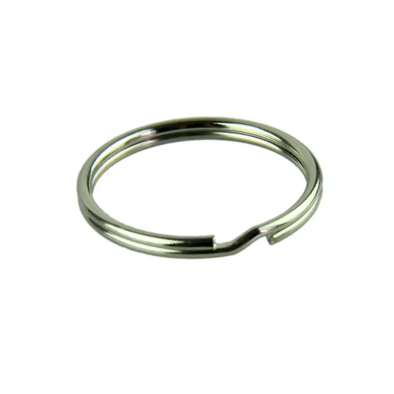 50Pcs Key Ring Key Chain 25Mm Round Split Key Rings Keychain With Nickel Keychain 2