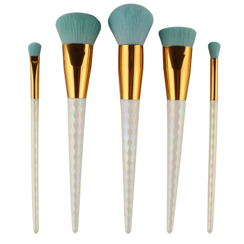 5Pcs Colorful Professional Makeup Brushes Maange Eyebrow Eyeshadow Contour Brush Foundation Make Up Brushes Maquillage Kits 1