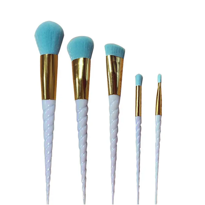 5Pcs Gujhui Professional Makeup Brushes Eyeshadow Foundation Blending Make Up Brushes Tools Eyebrow Cosmetics Tools 1