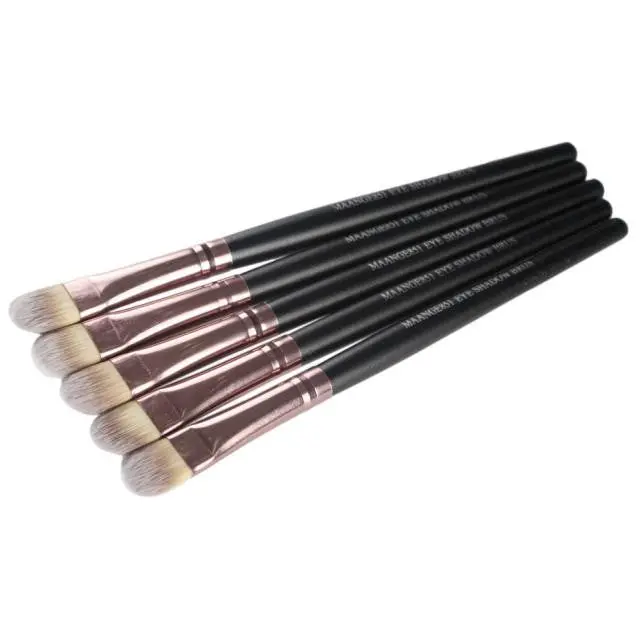 5Pcs Maange Professional Makeup Brushes Eyebrow Eyeliner Make Up Brushes Foundation Blending Maquillage Brush Cosmetics 1